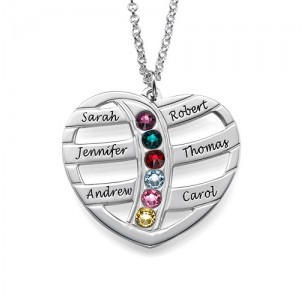 Personalized Birthstone Necklace JEWJONE101418